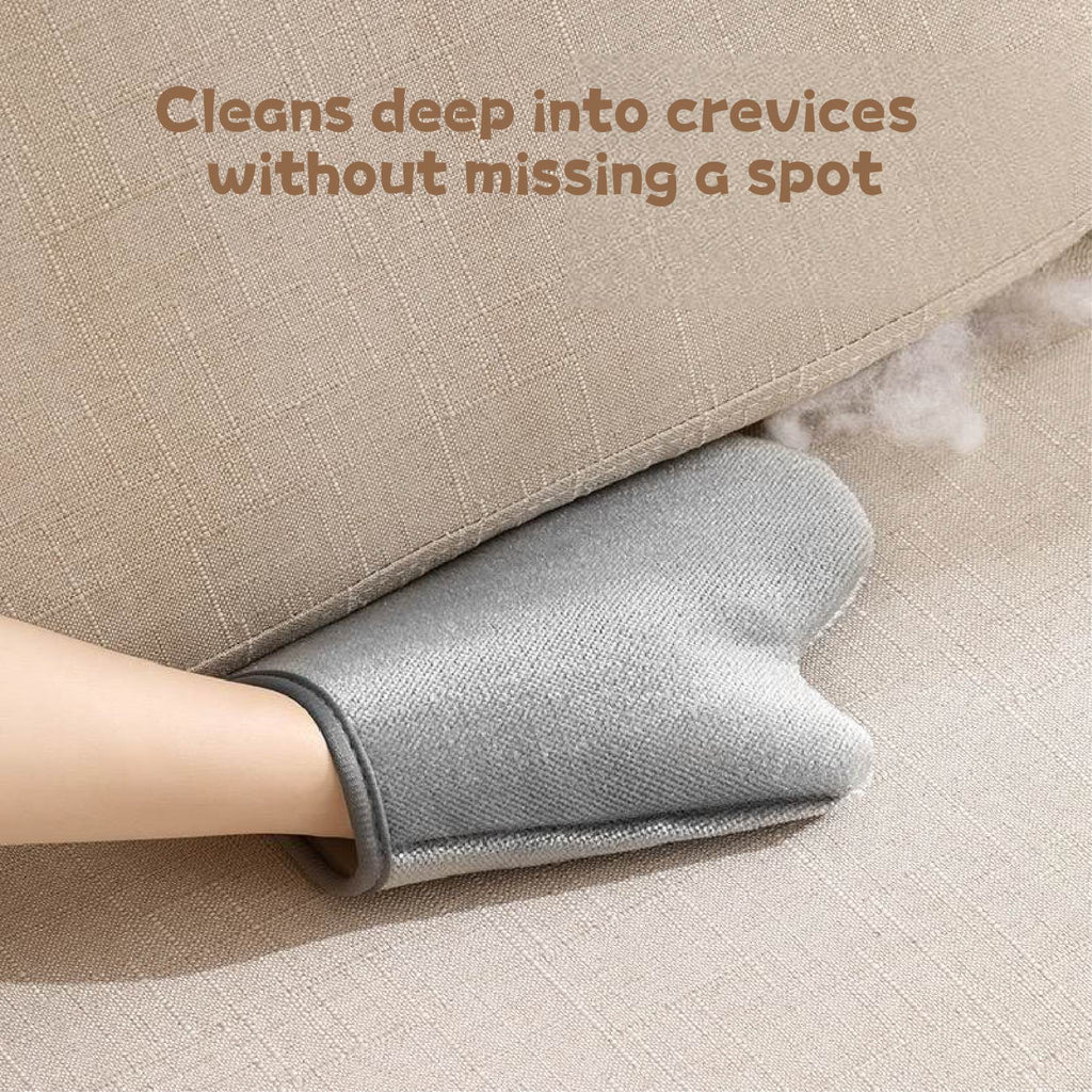 Say Goodbye to Pet Hair – Static Hair Removal Glove for Clothes, Furniture & Pets