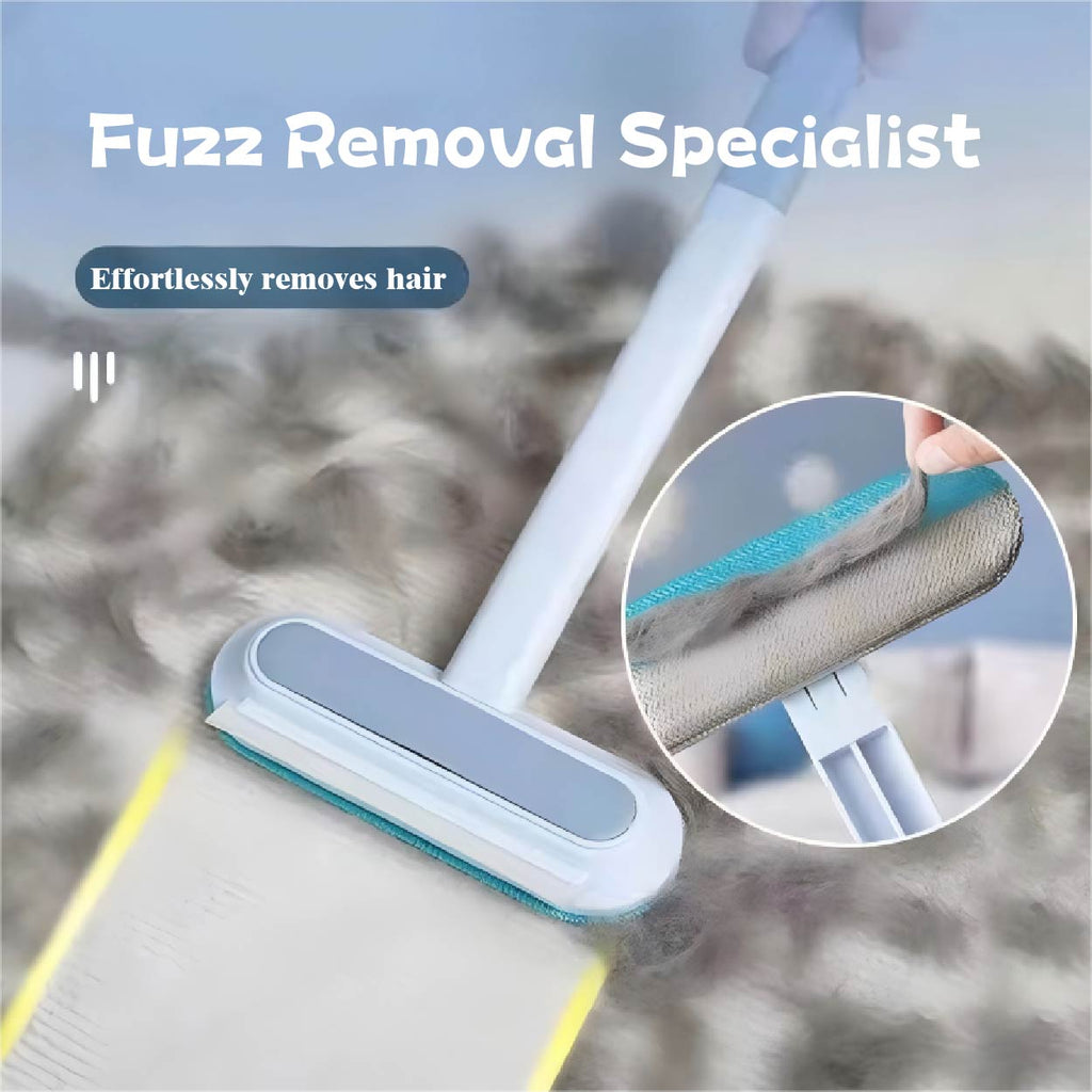 4-in-1 Pet Hair Remover & Lint Brush – Cat & Dog Fur Cleaning Tool for Furniture, Carpets & Bedding