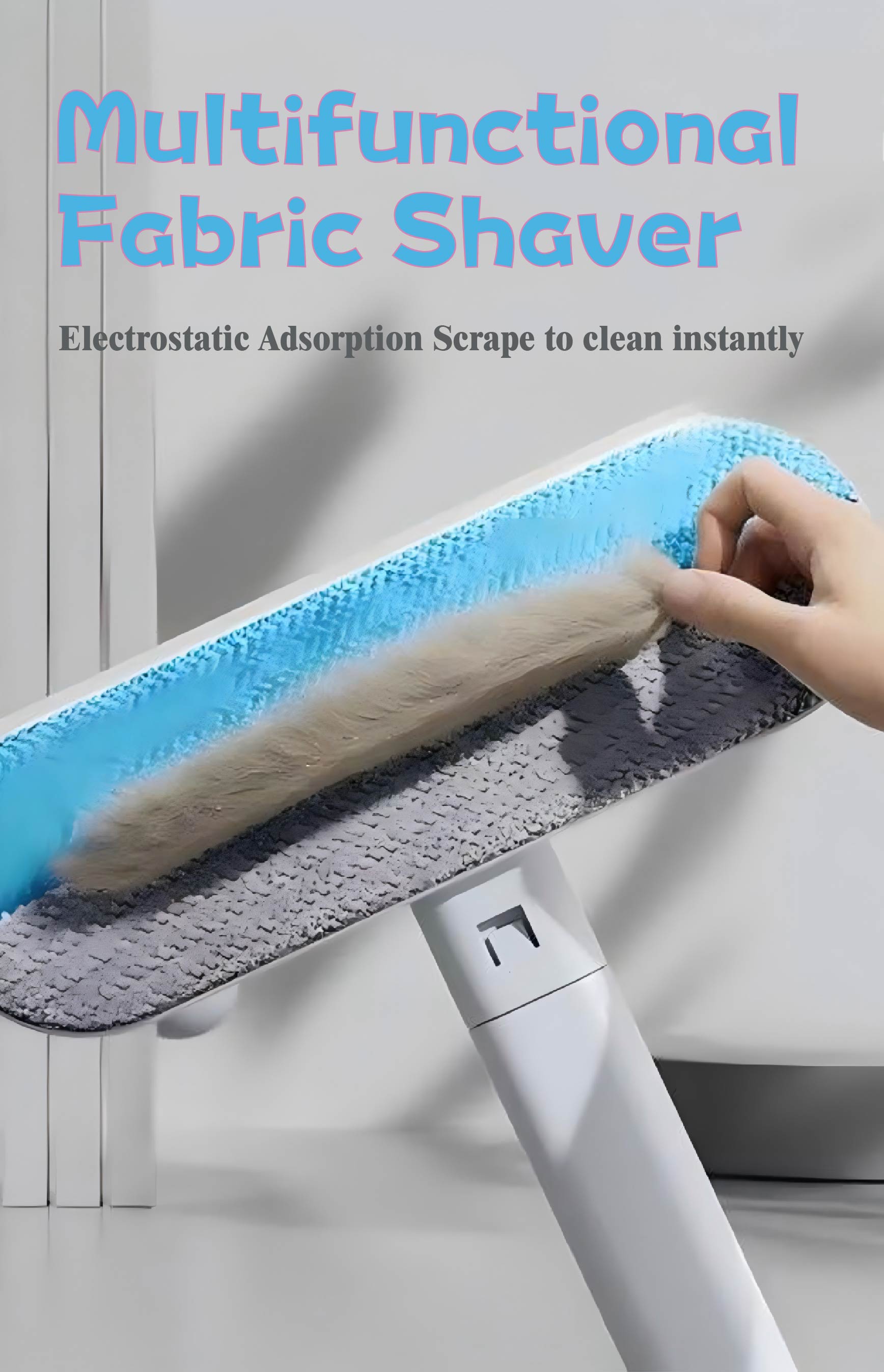 4-in-1 Pet Hair Remover & Lint Brush – Cat & Dog Fur Cleaning Tool for Furniture, Carpets & Bedding