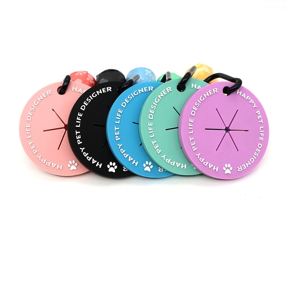 Hands-Free Dog Poop Bag Holder & Leash Clip – Convenient Pet Waste Dispenser