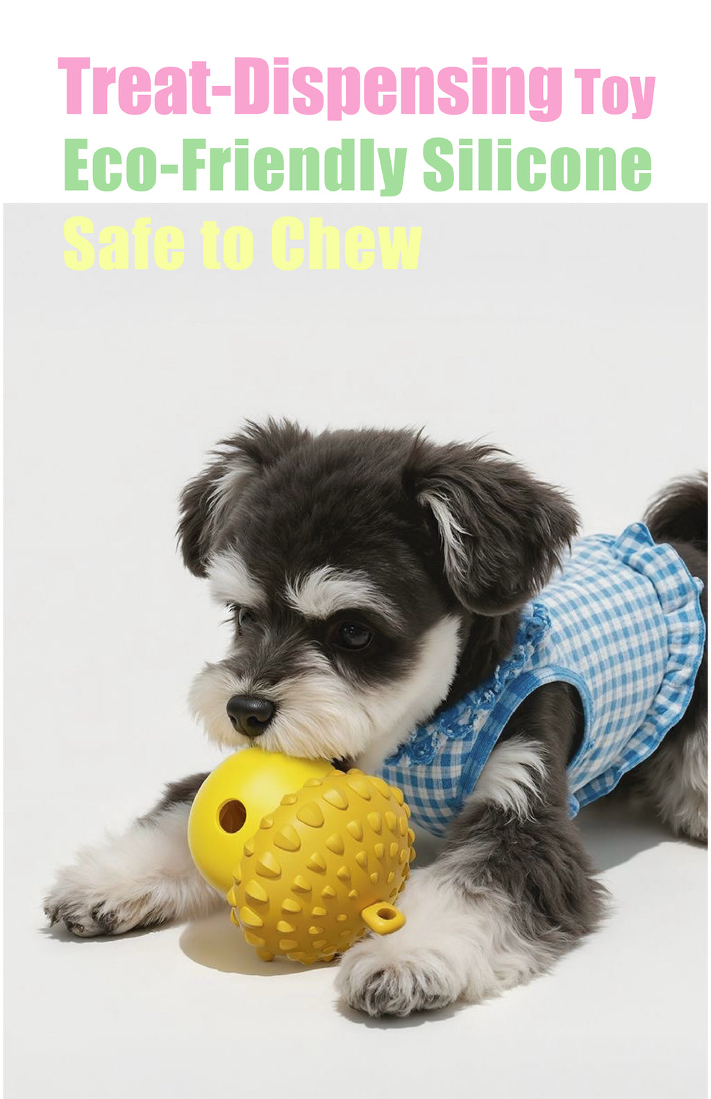 Interactive Treat-Dispensing Dog Toy – Detachable Wobble Design for Chewing, Dental Care & Solo Play