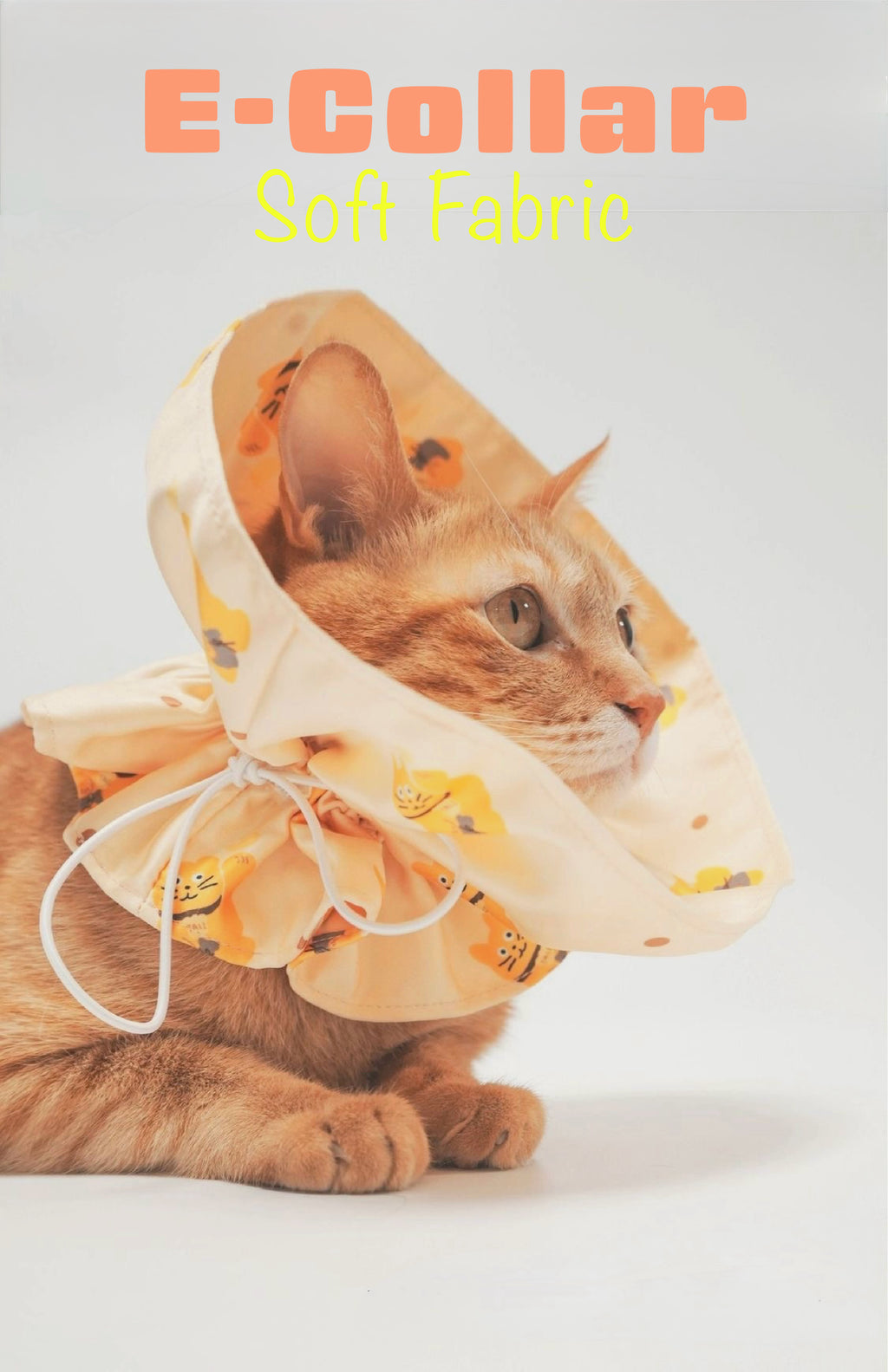 Soft Adjustable Pet Recovery Collar – Comfortable Anti-Scratch Elizabeth Cone for Dogs & Cats