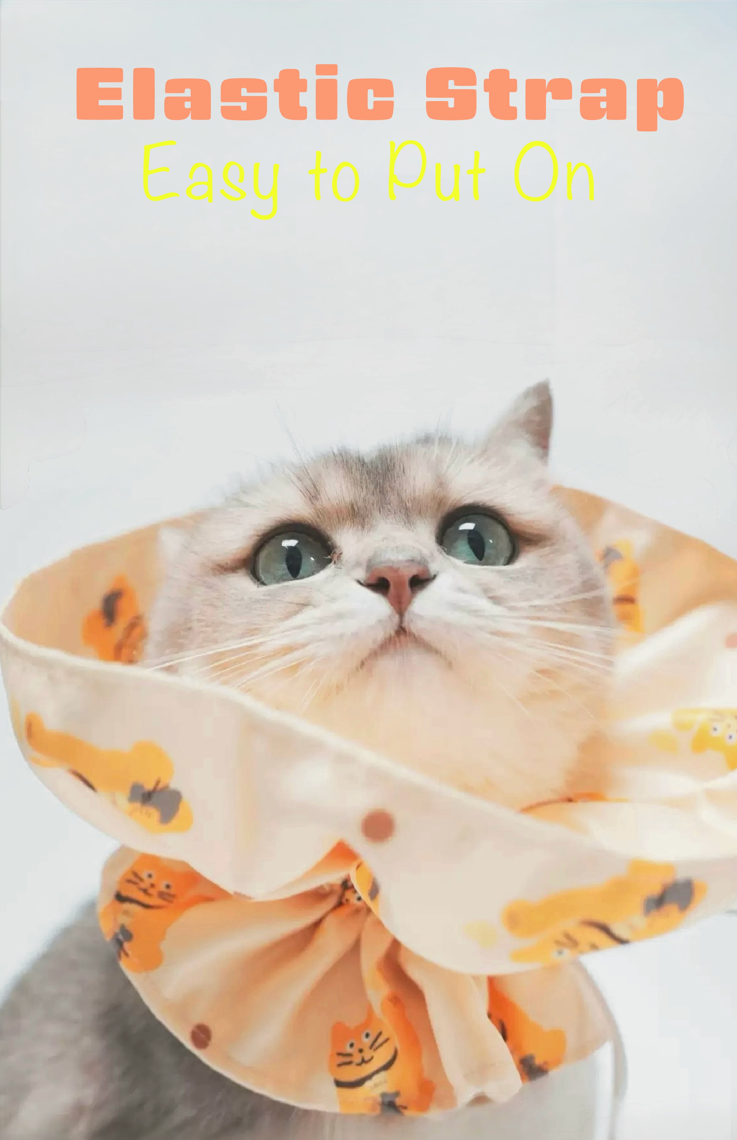 Soft Adjustable Pet Recovery Collar – Comfortable Anti-Scratch Elizabeth Cone for Dogs & Cats