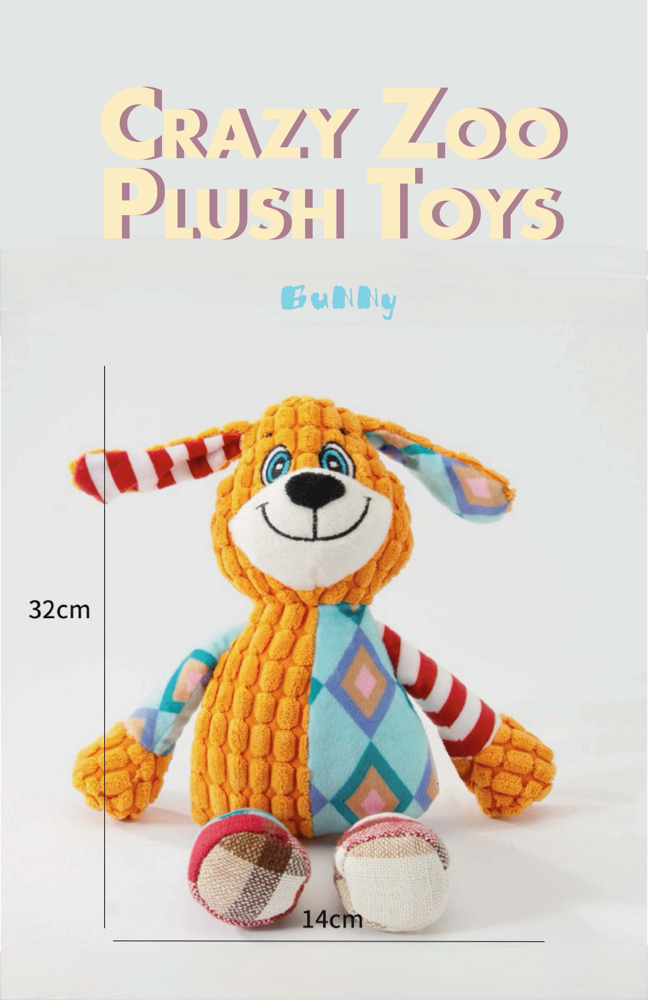 Durable Plush Squeaky Dog Toy – Interactive Tug Rope Toy for Dogs | Chew-Resistant Animal Design for Fun Play & Training